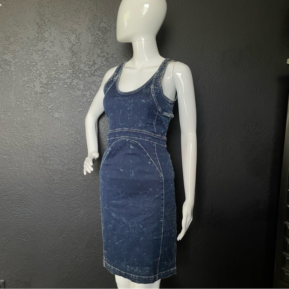 7 for all mankind Denim Dress - Picture 1 of 16